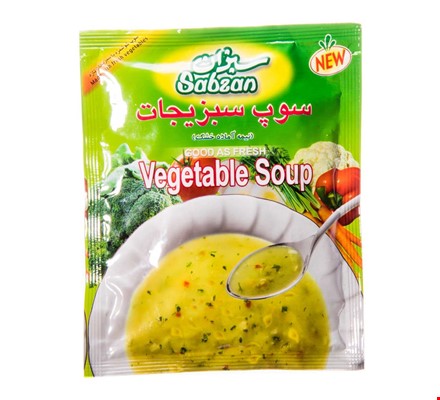 سوپ سبزیجات سبزان