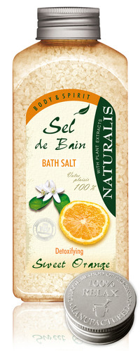 نمک حمام پرتقالی 1000 گرمی نچرالیس